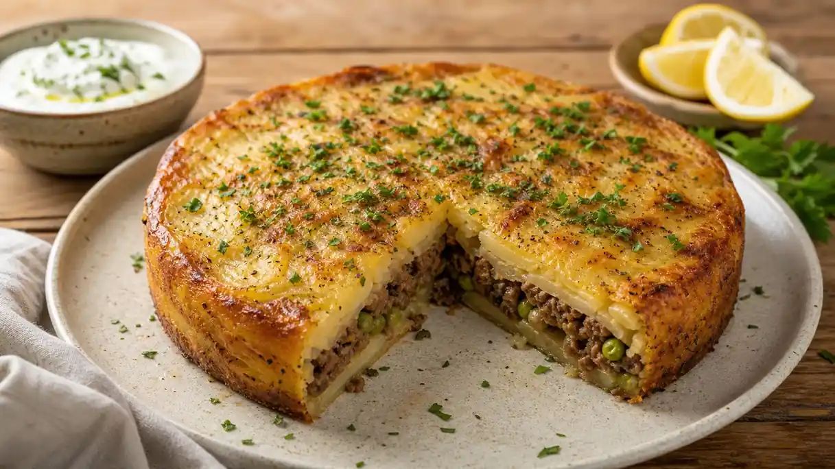 Lamb Cake Recipe: Savory Layered Lamb and Potato Bake