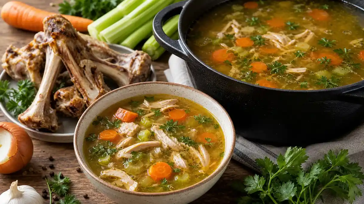 Turkey Bone Broth Recipe: Rich, Clear, and Homemade